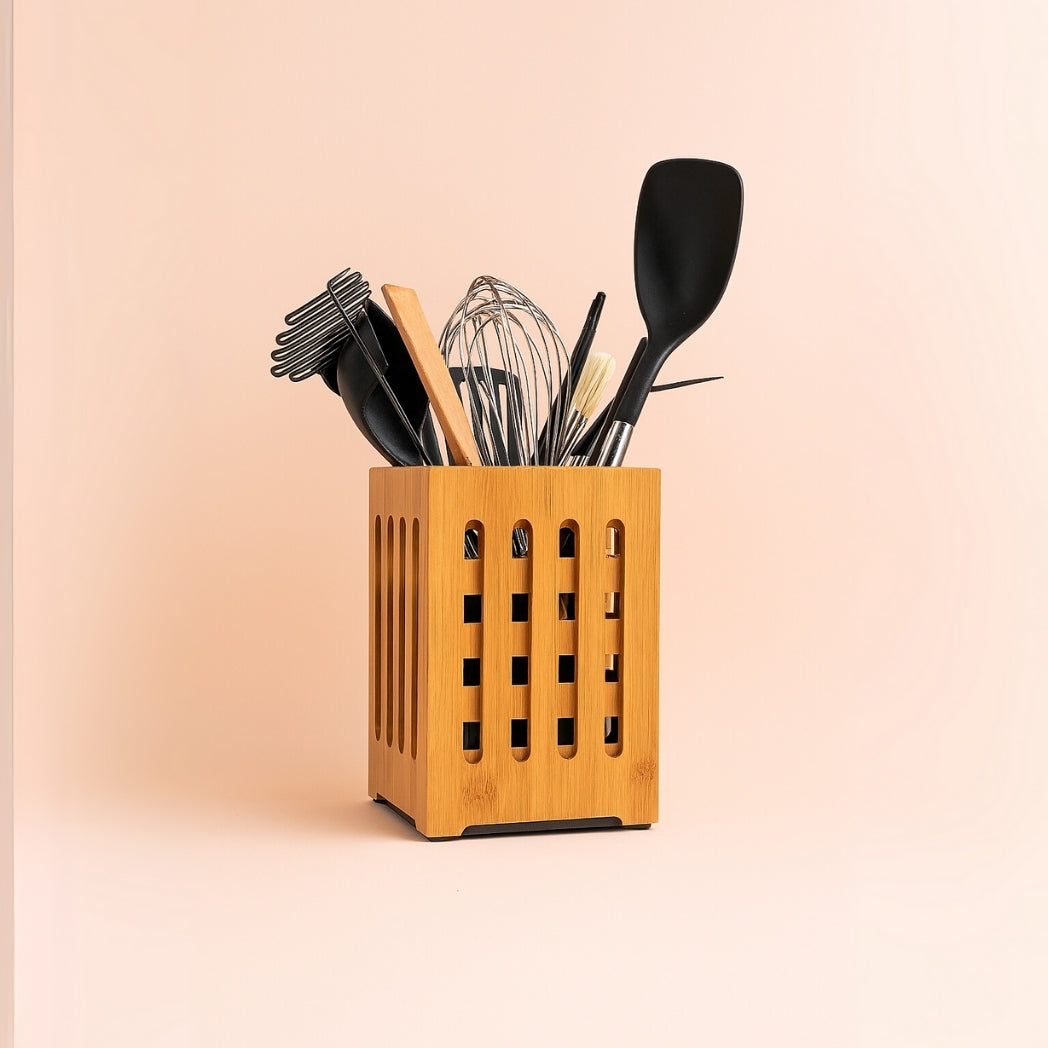 Bambu Kare Kaşıklık Homerest