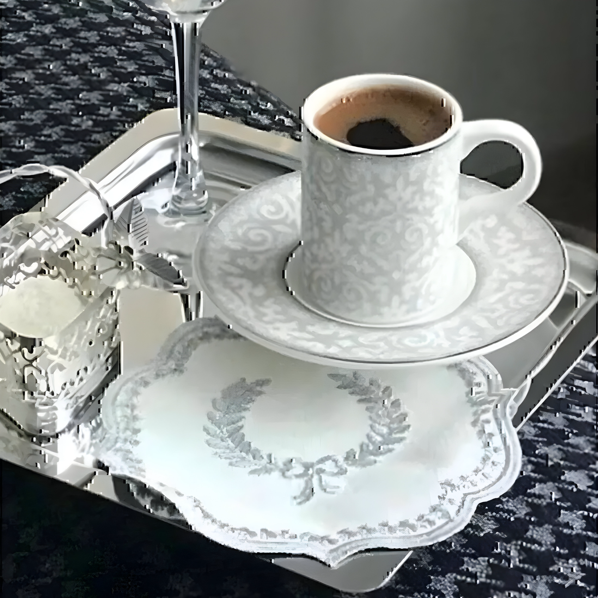 3'lü Çelik Tepsi Homerest