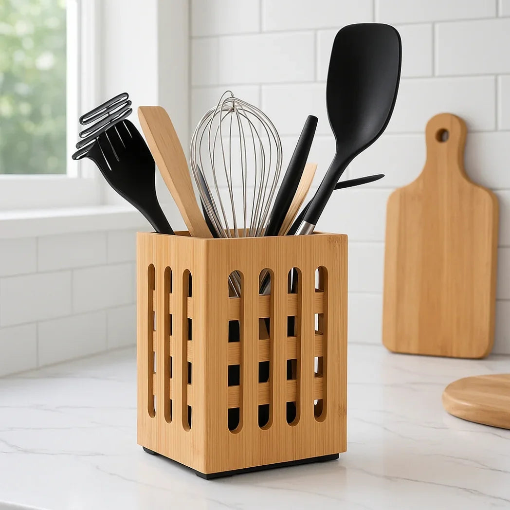 Bambu Kare Kaşıklık Homerest