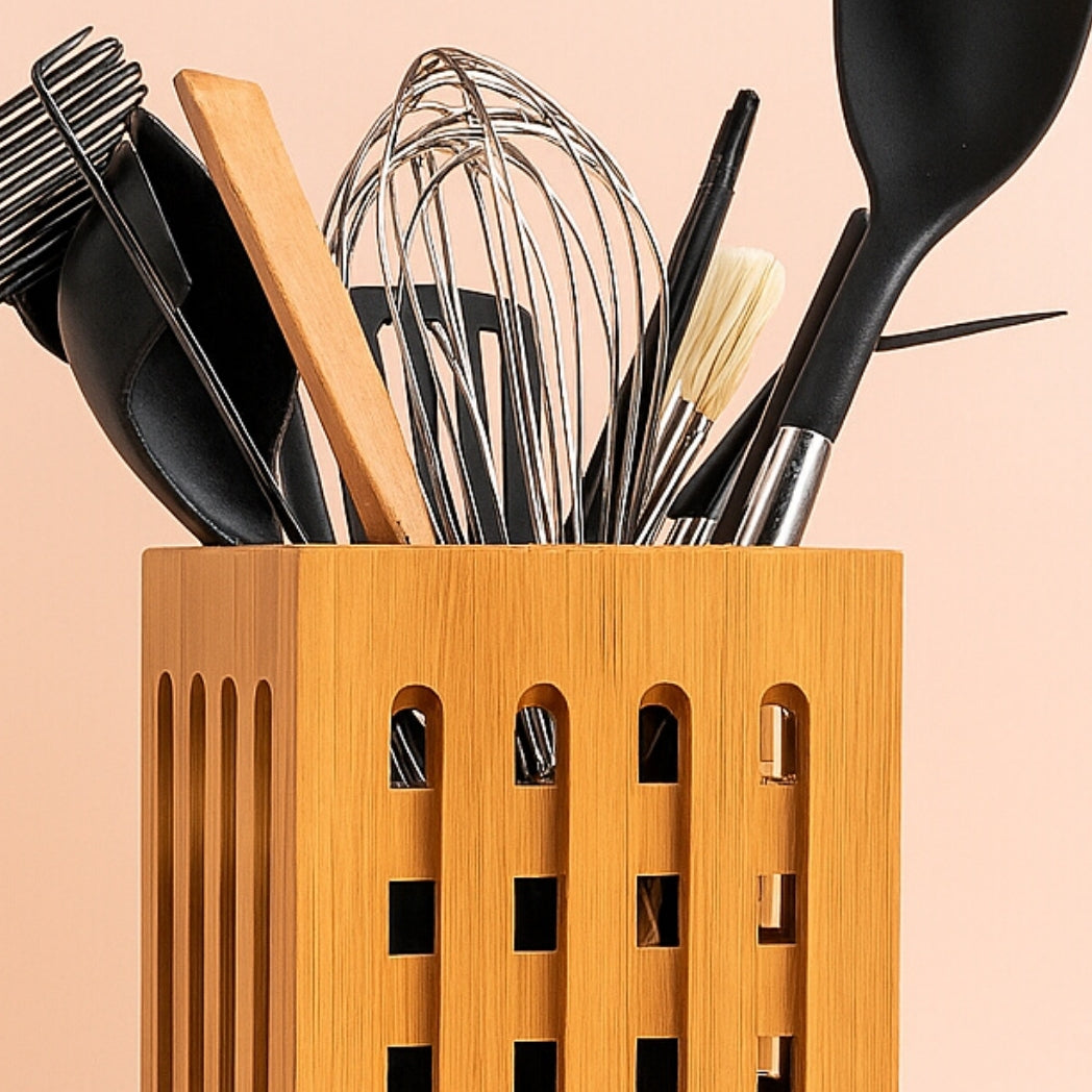 Bambu Kare Kaşıklık Homerest
