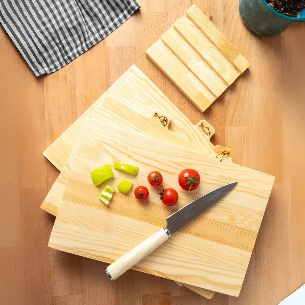 Bambu Kesme Tahtası Seti Homerest