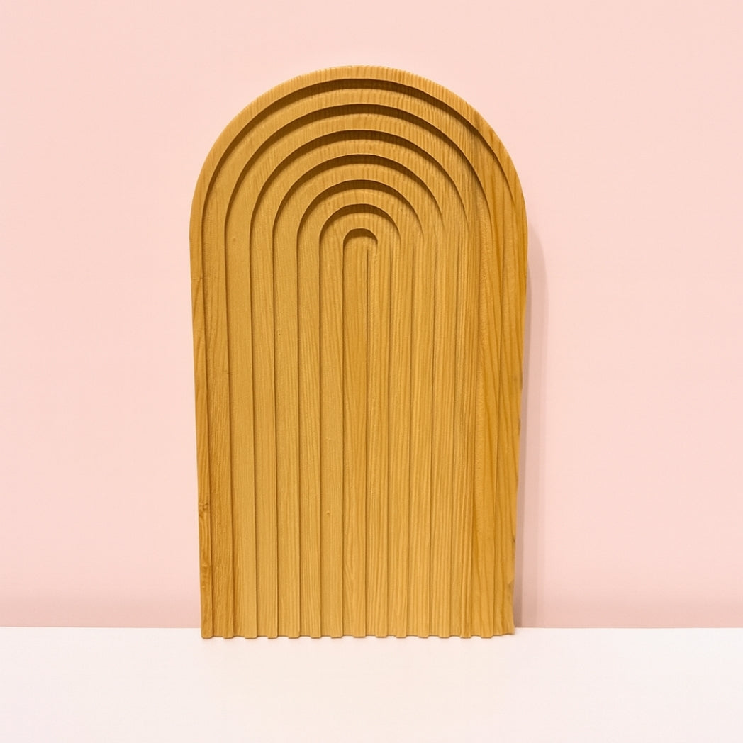 Bambu Oval Sunumluk Homerest