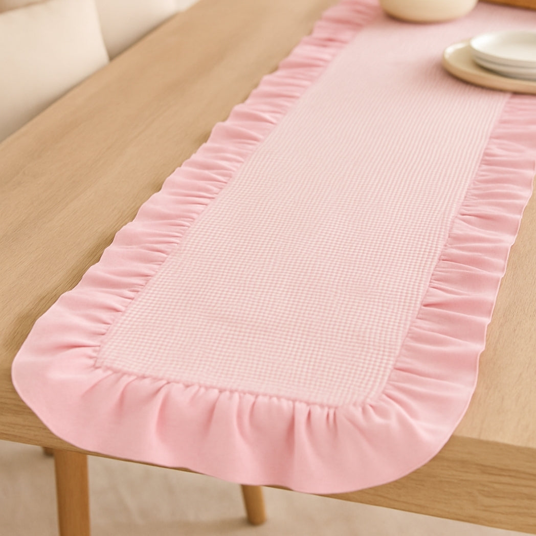 Pembe Fırfırlı Pötikare Runner