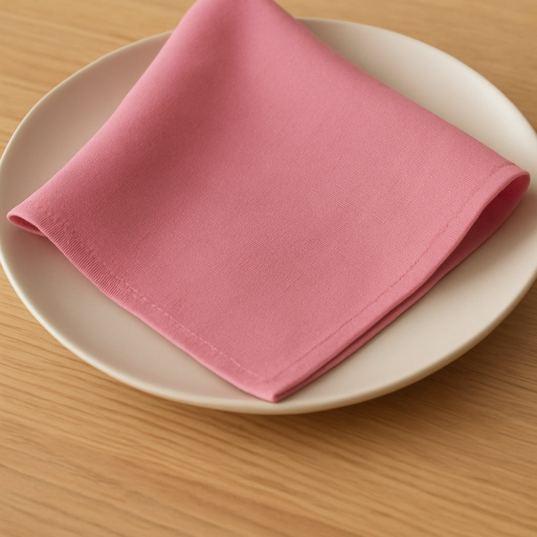 Pembe Kumaş Peçete Homerest