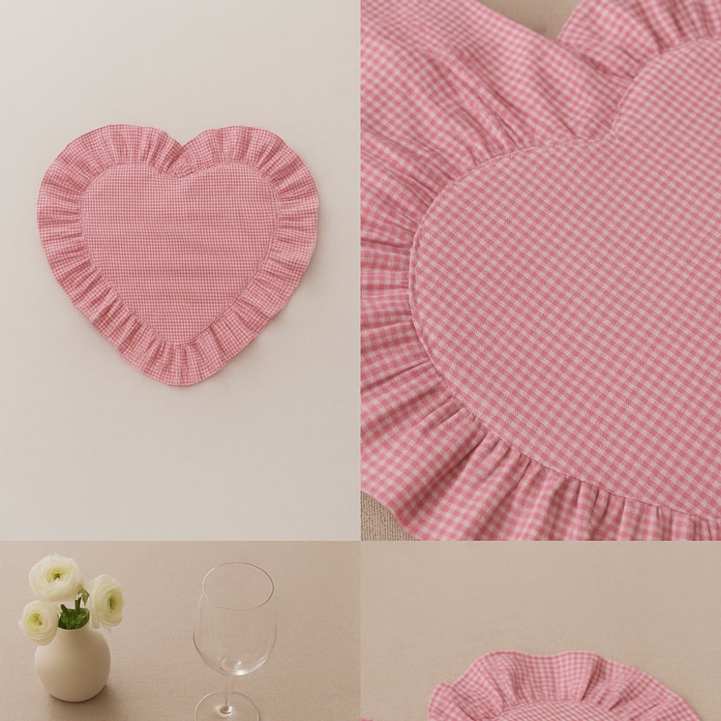 Pembe Pötikare Kalp Amerikan Servis Homerest
