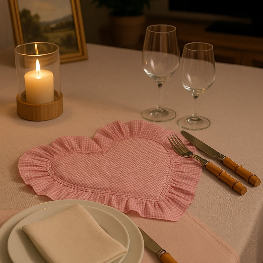 Pembe Pötikare Kalp Amerikan Servis Homerest