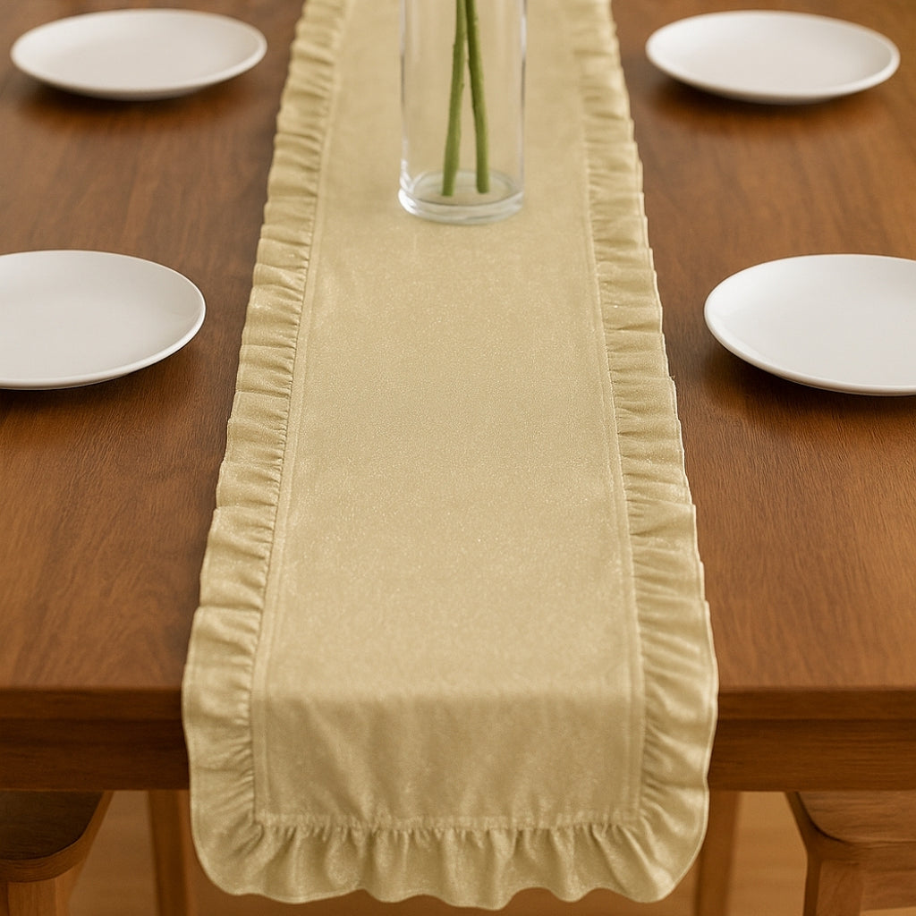 Simli Keten Runner