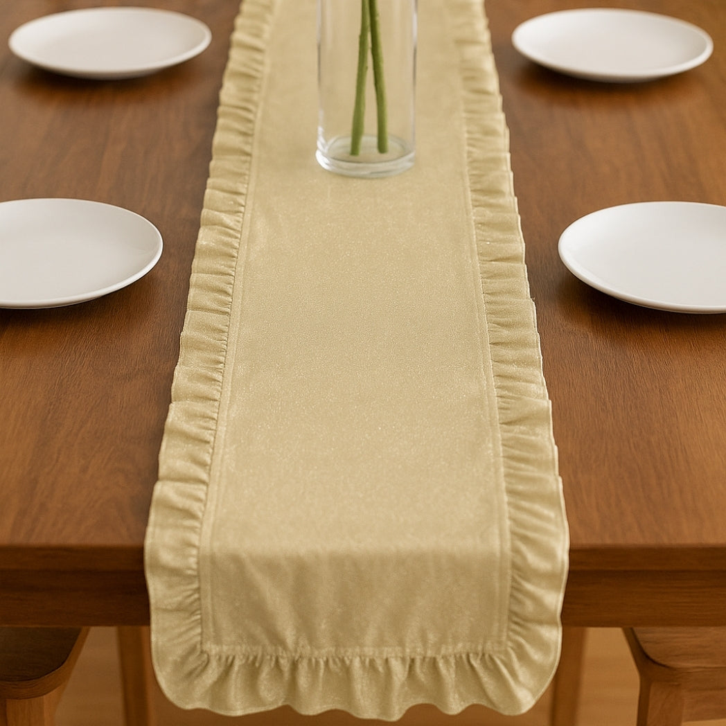Simli Keten Runner